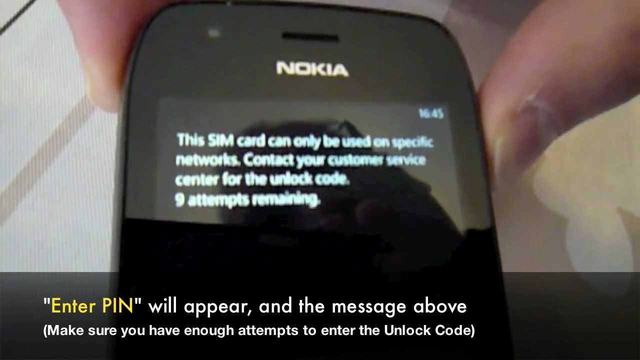 sim unlock lumia 635 free